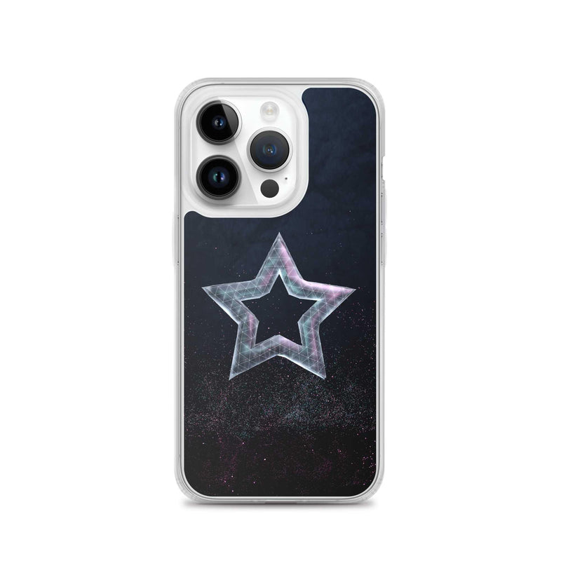 Load image into Gallery viewer, Star Dust Flexible Clear iPhone Case Bump Resistant Corners CREATIVETECH
