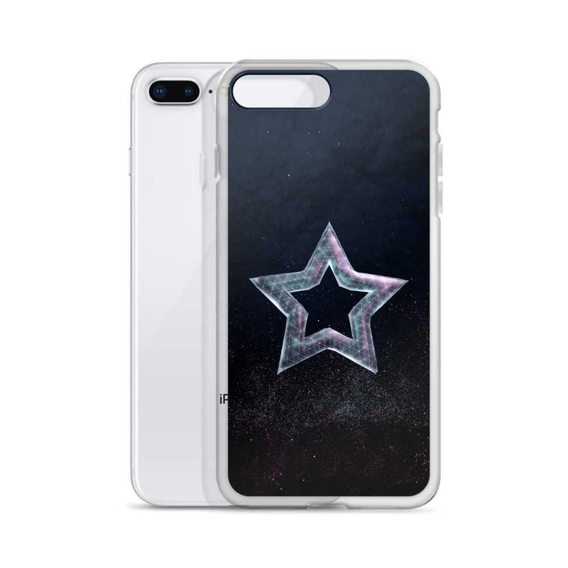 Load image into Gallery viewer, Star Dust Flexible Clear iPhone Case Bump Resistant Corners CREATIVETECH