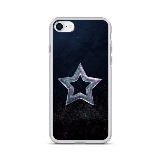 Star Dust Flexible Clear iPhone Case Bump Resistant Corners CREATIVETECH
