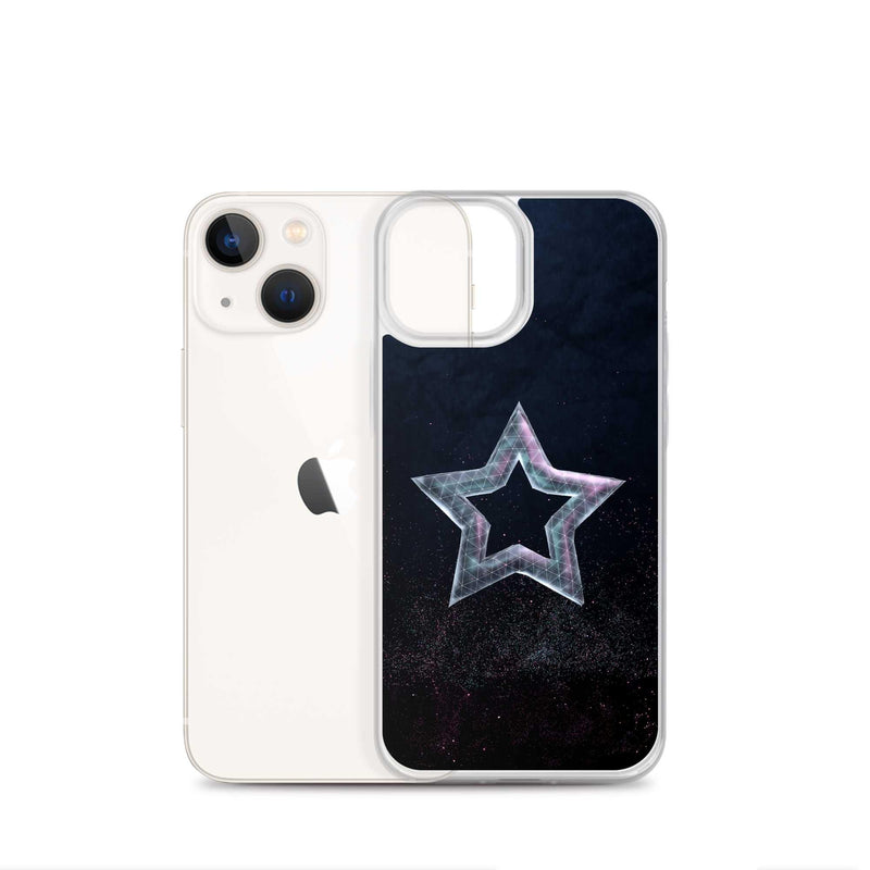 Load image into Gallery viewer, Star Dust Flexible Clear iPhone Case Bump Resistant Corners CREATIVETECH