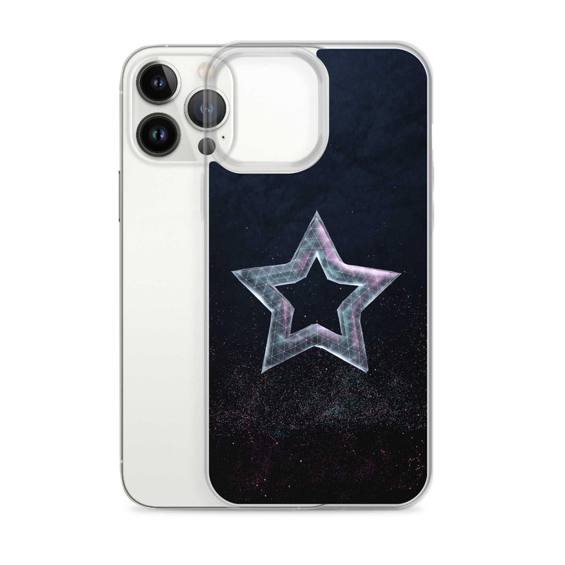 Load image into Gallery viewer, Star Dust Flexible Clear iPhone Case Bump Resistant Corners CREATIVETECH