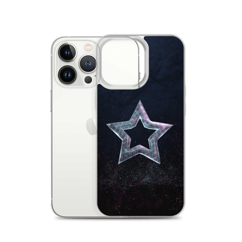 Load image into Gallery viewer, Star Dust Flexible Clear iPhone Case Bump Resistant Corners CREATIVETECH