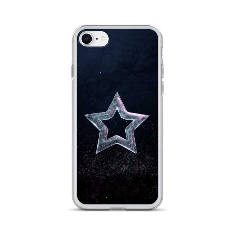 Load image into Gallery viewer, Star Dust Flexible Clear iPhone Case Bump Resistant Corners CREATIVETECH