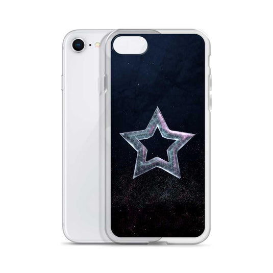 Star Dust Flexible Clear iPhone Case Bump Resistant Corners CREATIVETECH
