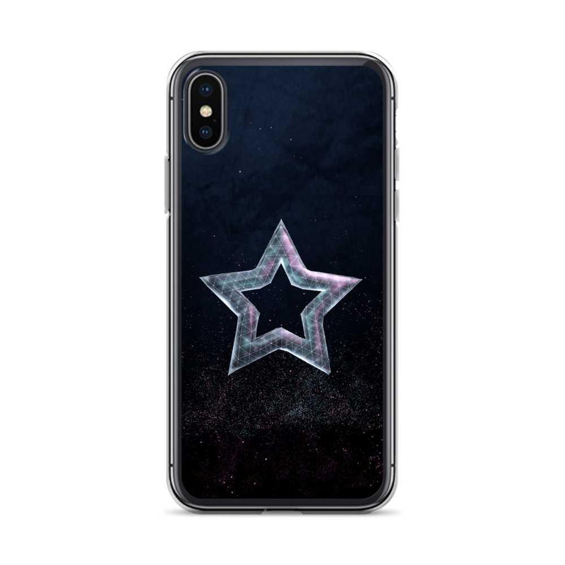 Load image into Gallery viewer, Star Dust Flexible Clear iPhone Case Bump Resistant Corners CREATIVETECH