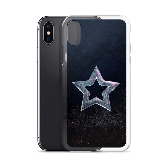 Star Dust Flexible Clear iPhone Case Bump Resistant Corners CREATIVETECH