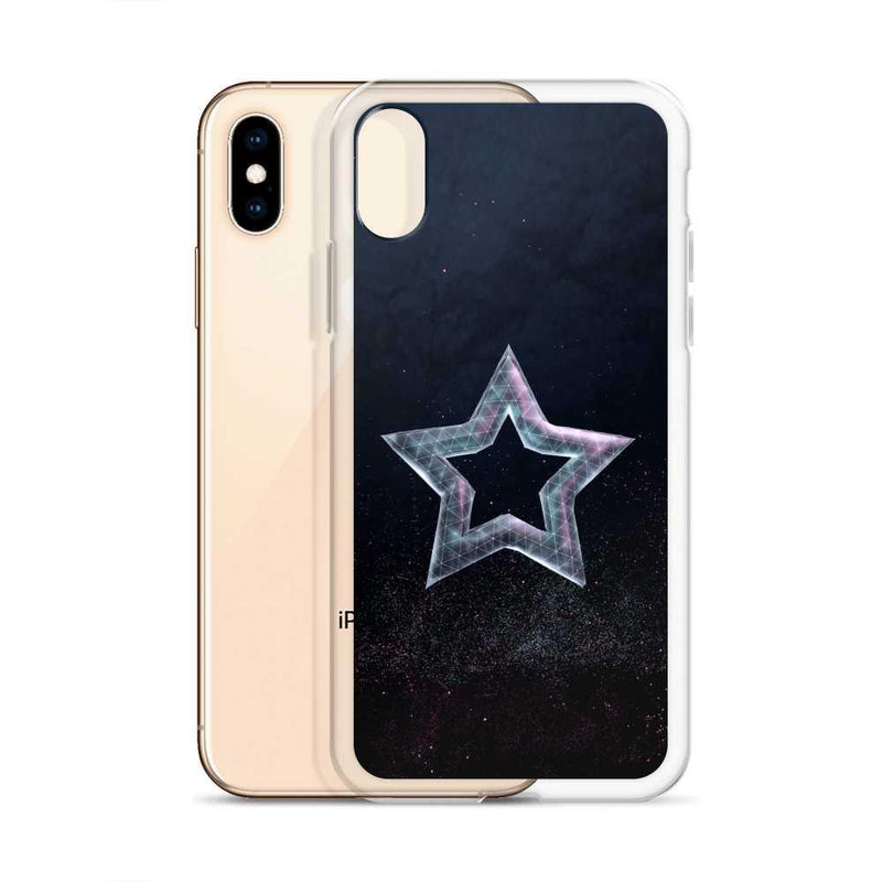 Load image into Gallery viewer, Star Dust Flexible Clear iPhone Case Bump Resistant Corners CREATIVETECH