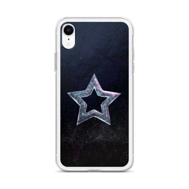 Load image into Gallery viewer, Star Dust Flexible Clear iPhone Case Bump Resistant Corners CREATIVETECH