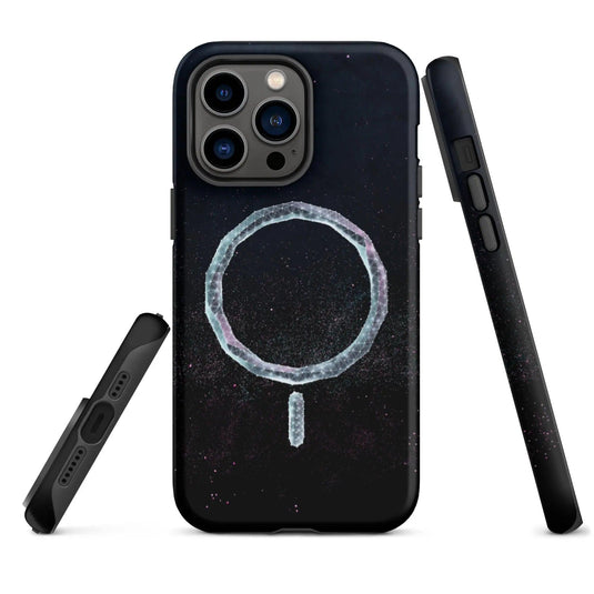 Star Dust Wireless Charging Double Layered Impact Resistant Tough iPhone Case 3D Wrap Matte or Glossy Finish CREATIVETECH