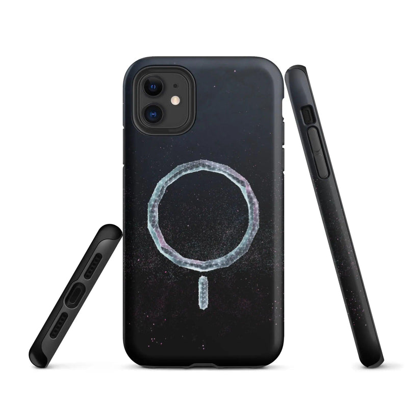 Load image into Gallery viewer, Star Dust Wireless Charging Double Layered Impact Resistant Tough iPhone Case 3D Wrap Matte or Glossy Finish CREATIVETECH