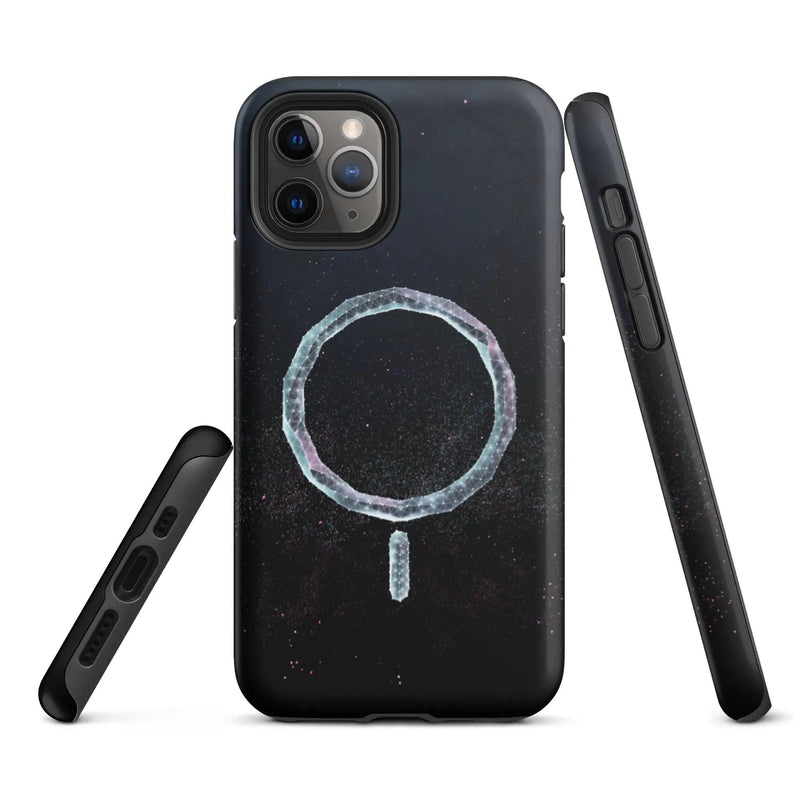 Load image into Gallery viewer, Star Dust Wireless Charging Double Layered Impact Resistant Tough iPhone Case 3D Wrap Matte or Glossy Finish CREATIVETECH