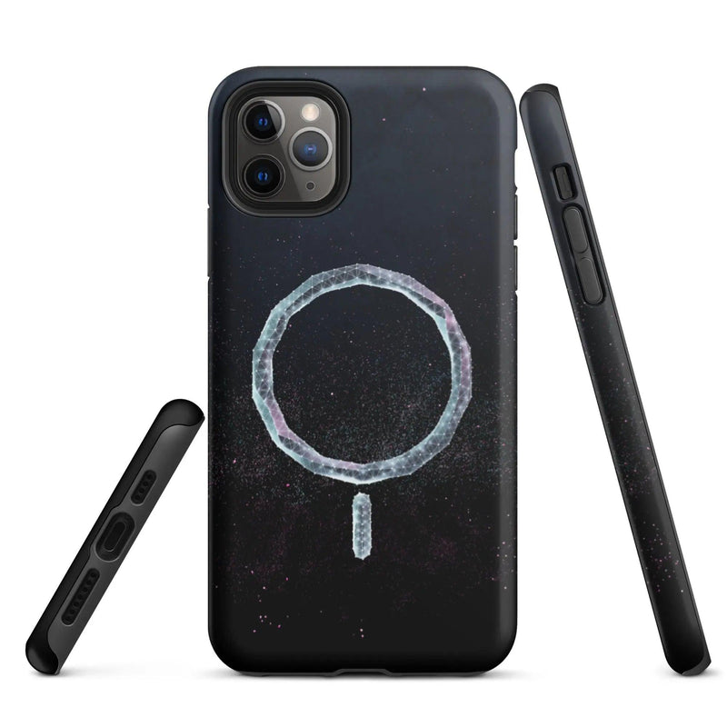 Load image into Gallery viewer, Star Dust Wireless Charging Double Layered Impact Resistant Tough iPhone Case 3D Wrap Matte or Glossy Finish CREATIVETECH