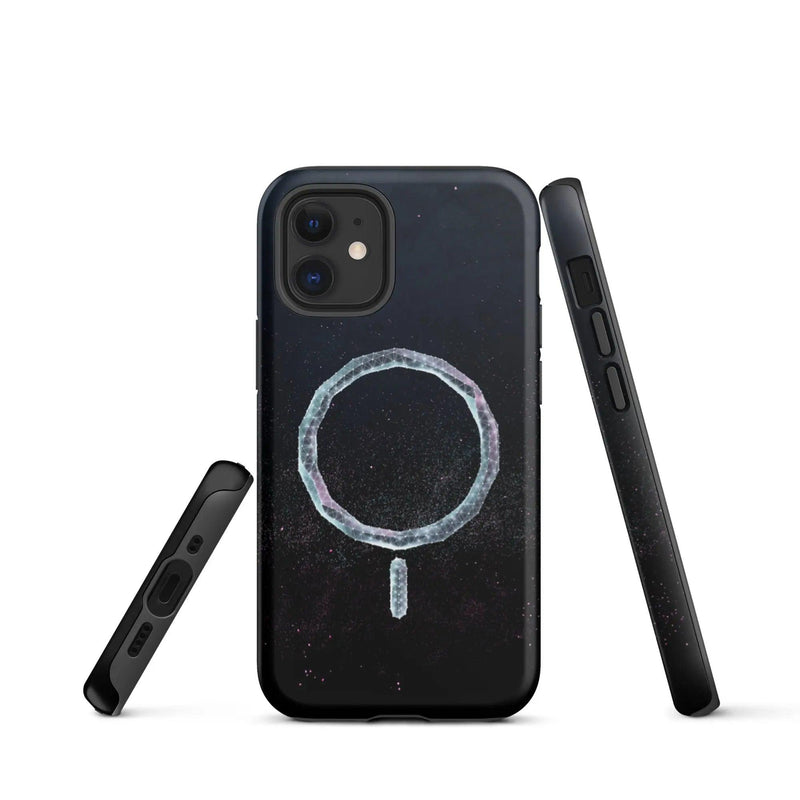 Load image into Gallery viewer, Star Dust Wireless Charging Double Layered Impact Resistant Tough iPhone Case 3D Wrap Matte or Glossy Finish CREATIVETECH