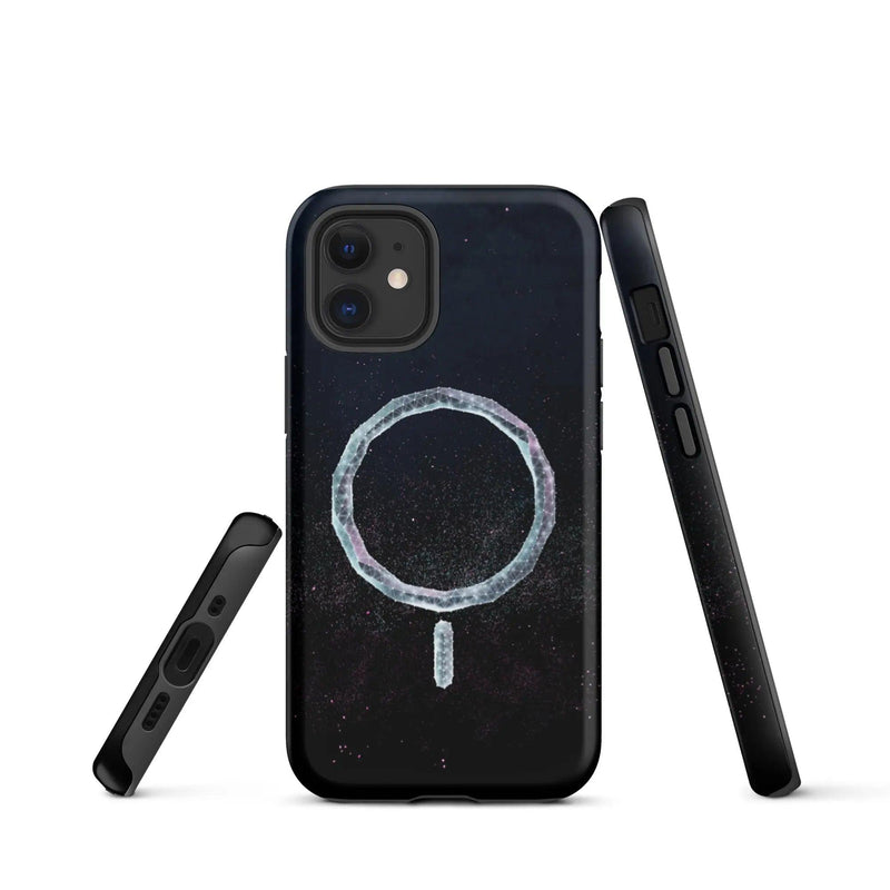 Load image into Gallery viewer, Star Dust Wireless Charging Double Layered Impact Resistant Tough iPhone Case 3D Wrap Matte or Glossy Finish CREATIVETECH