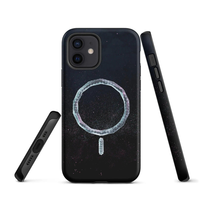 Load image into Gallery viewer, Star Dust Wireless Charging Double Layered Impact Resistant Tough iPhone Case 3D Wrap Matte or Glossy Finish CREATIVETECH