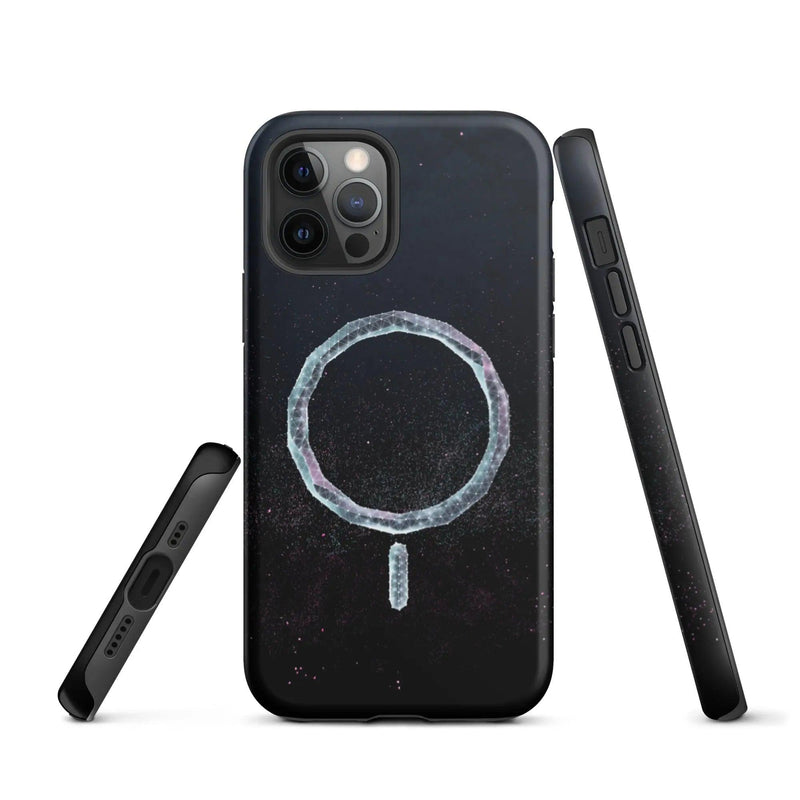 Load image into Gallery viewer, Star Dust Wireless Charging Double Layered Impact Resistant Tough iPhone Case 3D Wrap Matte or Glossy Finish CREATIVETECH