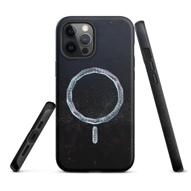 Load image into Gallery viewer, Star Dust Wireless Charging Double Layered Impact Resistant Tough iPhone Case 3D Wrap Matte or Glossy Finish CREATIVETECH