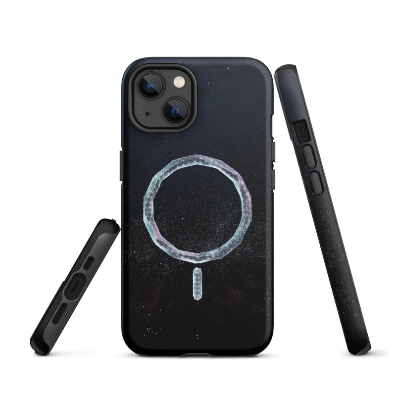 Load image into Gallery viewer, Star Dust Wireless Charging Double Layered Impact Resistant Tough iPhone Case 3D Wrap Matte or Glossy Finish CREATIVETECH