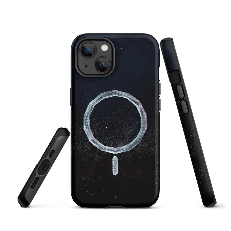 Load image into Gallery viewer, Star Dust Wireless Charging Double Layered Impact Resistant Tough iPhone Case 3D Wrap Matte or Glossy Finish CREATIVETECH