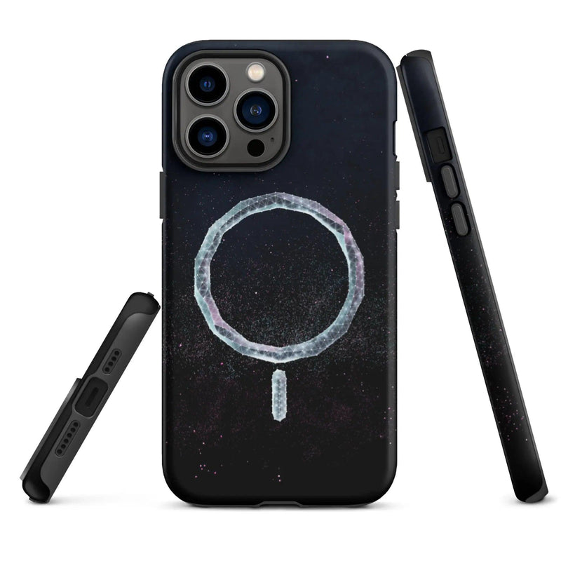 Load image into Gallery viewer, Star Dust Wireless Charging Double Layered Impact Resistant Tough iPhone Case 3D Wrap Matte or Glossy Finish CREATIVETECH