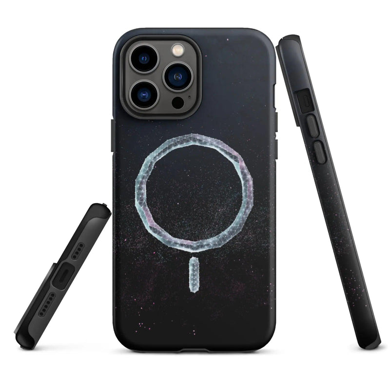 Load image into Gallery viewer, Star Dust Wireless Charging Double Layered Impact Resistant Tough iPhone Case 3D Wrap Matte or Glossy Finish CREATIVETECH