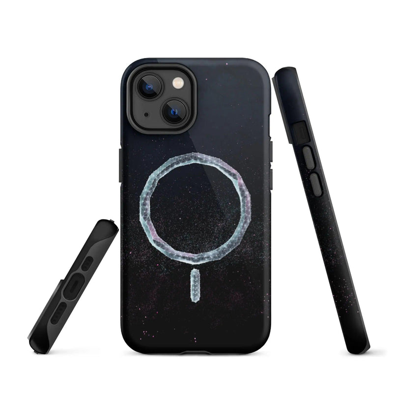 Load image into Gallery viewer, Star Dust Wireless Charging Double Layered Impact Resistant Tough iPhone Case 3D Wrap Matte or Glossy Finish CREATIVETECH