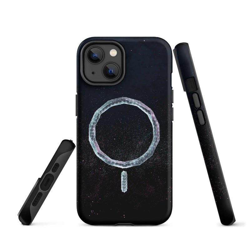 Load image into Gallery viewer, Star Dust Wireless Charging Double Layered Impact Resistant Tough iPhone Case 3D Wrap Matte or Glossy Finish CREATIVETECH