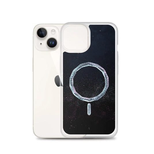Star Dust Wireless Charging Flexible Clear iPhone Case Bump Resistant Corners CREATIVETECH