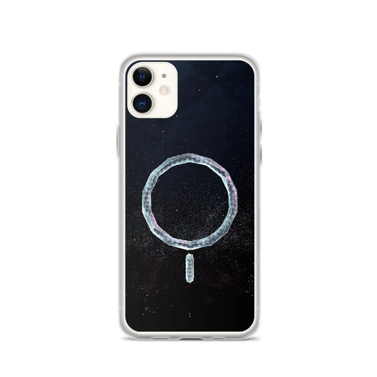 Star Dust Wireless Charging Flexible Clear iPhone Case Bump Resistant Corners CREATIVETECH