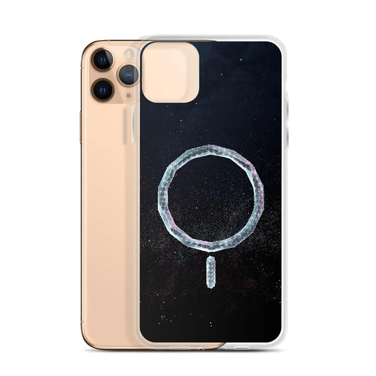 Star Dust Wireless Charging Flexible Clear iPhone Case Bump Resistant Corners CREATIVETECH