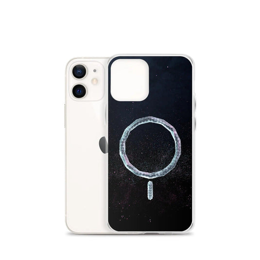 Star Dust Wireless Charging Flexible Clear iPhone Case Bump Resistant Corners CREATIVETECH