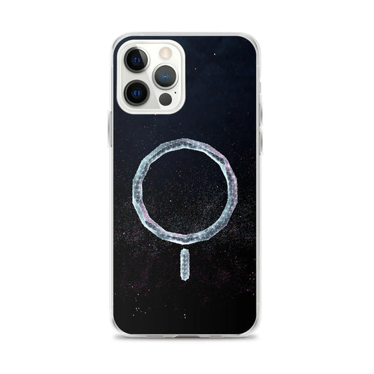 Star Dust Wireless Charging Flexible Clear iPhone Case Bump Resistant Corners CREATIVETECH