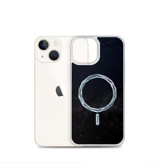 Star Dust Wireless Charging Flexible Clear iPhone Case Bump Resistant Corners CREATIVETECH