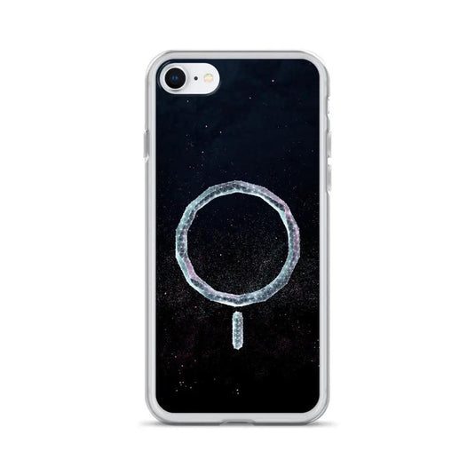 Star Dust Wireless Charging Flexible Clear iPhone Case Bump Resistant Corners CREATIVETECH