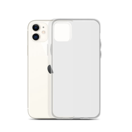 Plain Color Whisper White iPhone Case Clear Bump Resistant Flexible CREATIVETECH