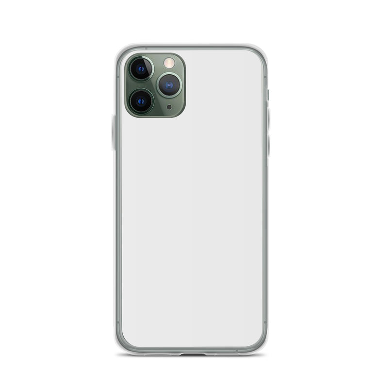 Load image into Gallery viewer, Plain Color Whisper White iPhone Case Clear Bump Resistant Flexible CREATIVETECH