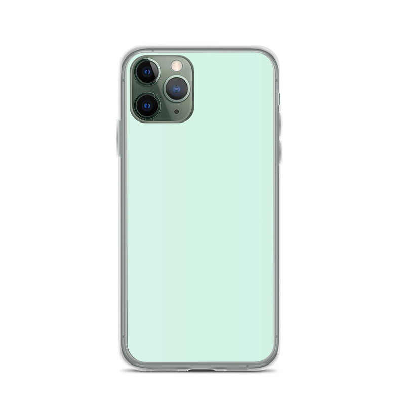 Load image into Gallery viewer, Plain Color Humming Bird Green iPhone Case Clear Bump Resistant CREATIVETECH