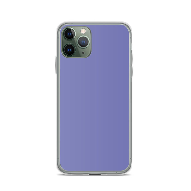 Load image into Gallery viewer, Chetwode Blue Purple iPhone Clear Thin Case Plain Color CREATIVETECH
