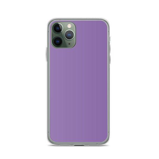 Ce Soir Violet Purple iPhone Clear Thin Case Plain Color CREATIVETECH