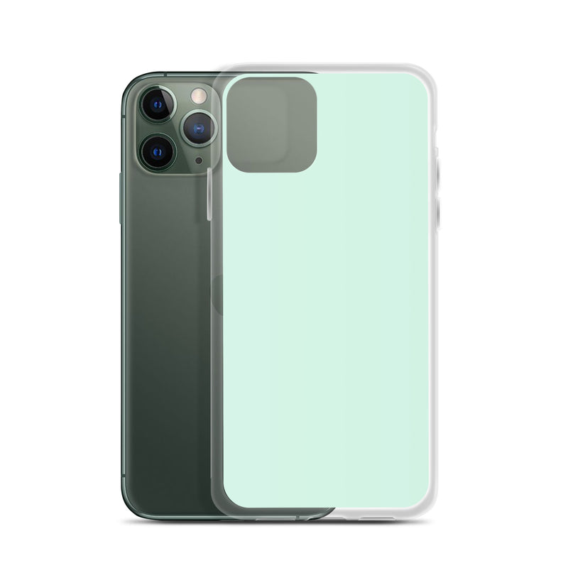 Load image into Gallery viewer, Plain Color Humming Bird Green iPhone Case Clear Bump Resistant CREATIVETECH