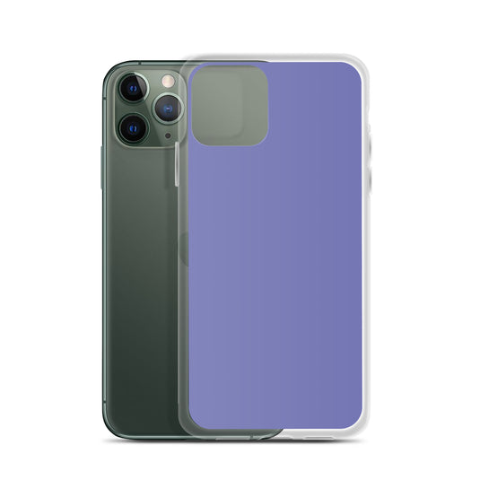 Chetwode Blue Purple iPhone Clear Thin Case Plain Color CREATIVETECH