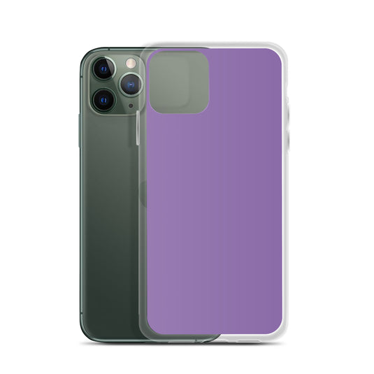 Ce Soir Violet Purple iPhone Clear Thin Case Plain Color CREATIVETECH