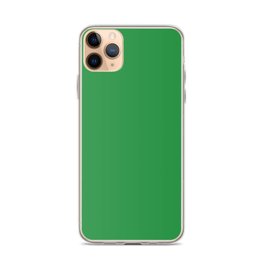 Plain Color Sea Green iPhone Case Clear Bump Resistant CREATIVETECH