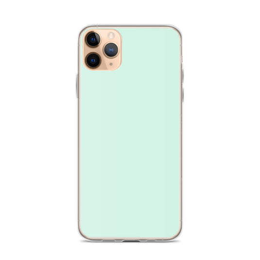 Plain Color Humming Bird Green iPhone Case Clear Bump Resistant CREATIVETECH