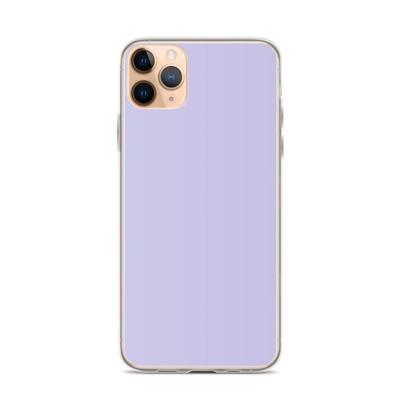 Load image into Gallery viewer, Melrose Purple Blue iPhone Clear Thin Case Plain Color CREATIVETECH
