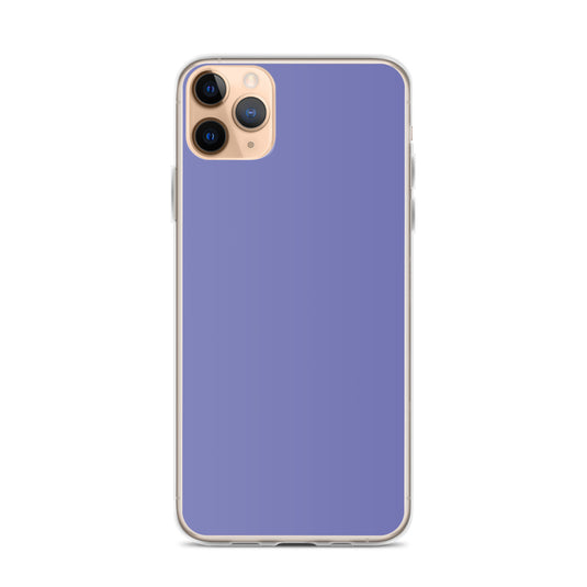 Chetwode Blue Purple iPhone Clear Thin Case Plain Color CREATIVETECH