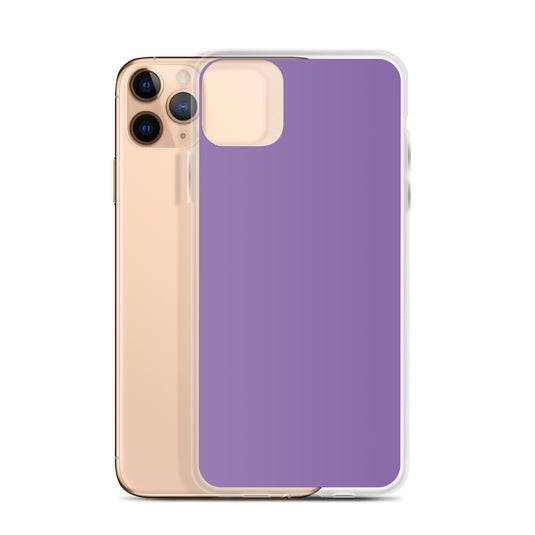 Ce Soir Violet Purple iPhone Clear Thin Case Plain Color CREATIVETECH