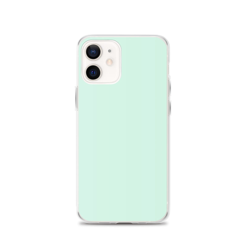 Load image into Gallery viewer, Plain Color Humming Bird Green iPhone Case Clear Bump Resistant CREATIVETECH