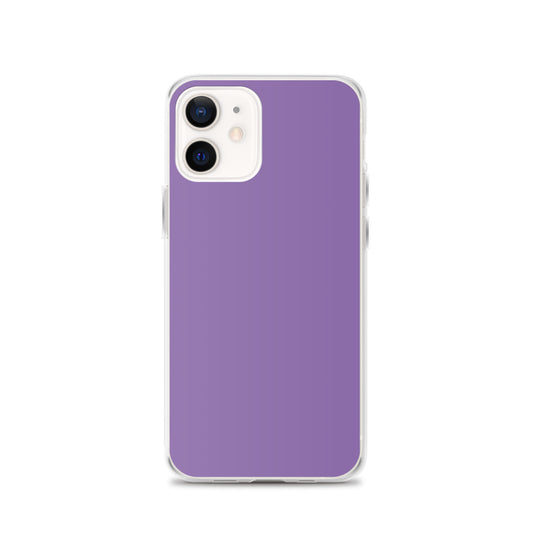 Ce Soir Violet Purple iPhone Clear Thin Case Plain Color CREATIVETECH