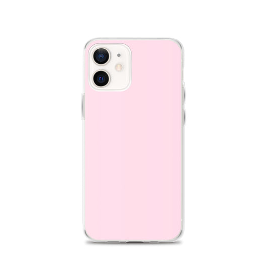 Piglet Pink iPhone Clear Thin Case Plain Color CREATIVETECH